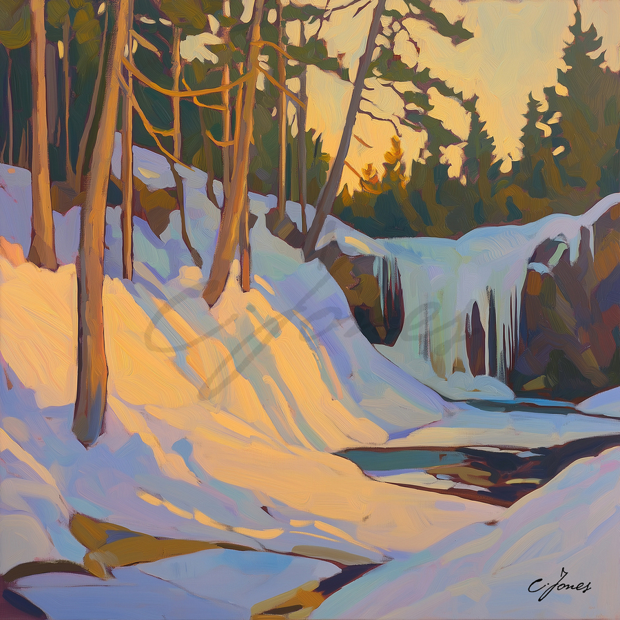 900_Christopher-Jones_987599_Cascades_in_the_Snowlight CASCADES IN THE SNOWLIGHT